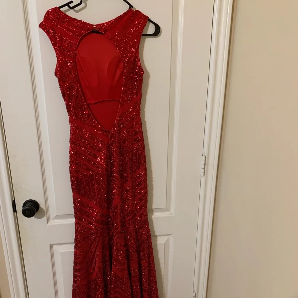 Red Prom Dress - Picture 2 of 3